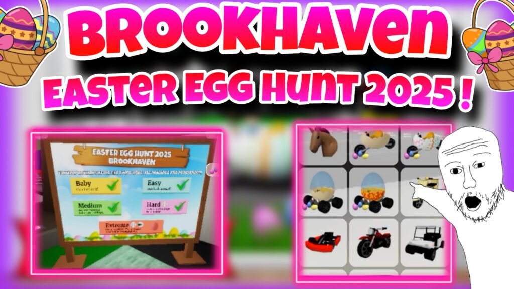 [🐰Egg Easter🐰]📥Roblox script brookhaven📥|auto fram Easter Egg Hunt 2025|*NO KEY*