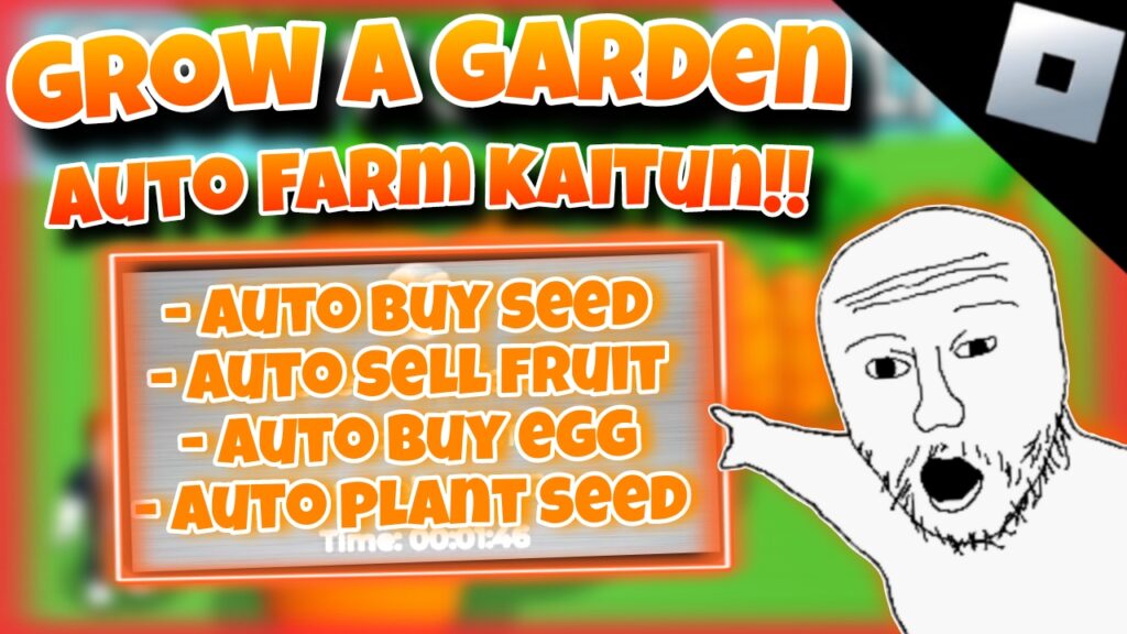 [OP]🧑‍🌾Roblox script grow a garden🧑‍🌾|best script auto farm kaitun!|Auto buy,sell,plant,afk|*NO KEY*