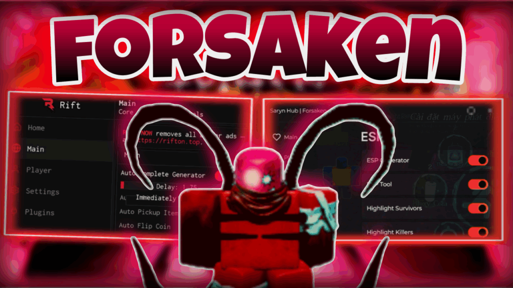 [OP!]🔥Roblox forsaken🔥|top 2 best script auto farm generator,inf satamina,esp,more..|*FREE SCRIPT*
