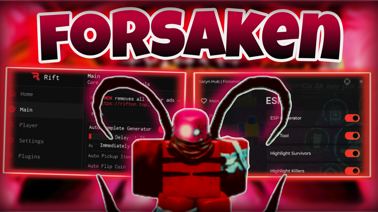 [OP!]🔥Roblox forsaken🔥|top 2 best script auto farm generator,inf satamina,esp,more..|*FREE SCRIPT*