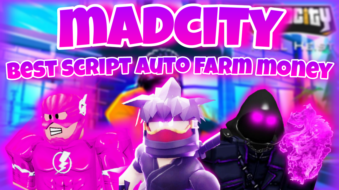 [OP]Roblox Mad city|best script auto farm money|Mobile/PC|*NO KEY*