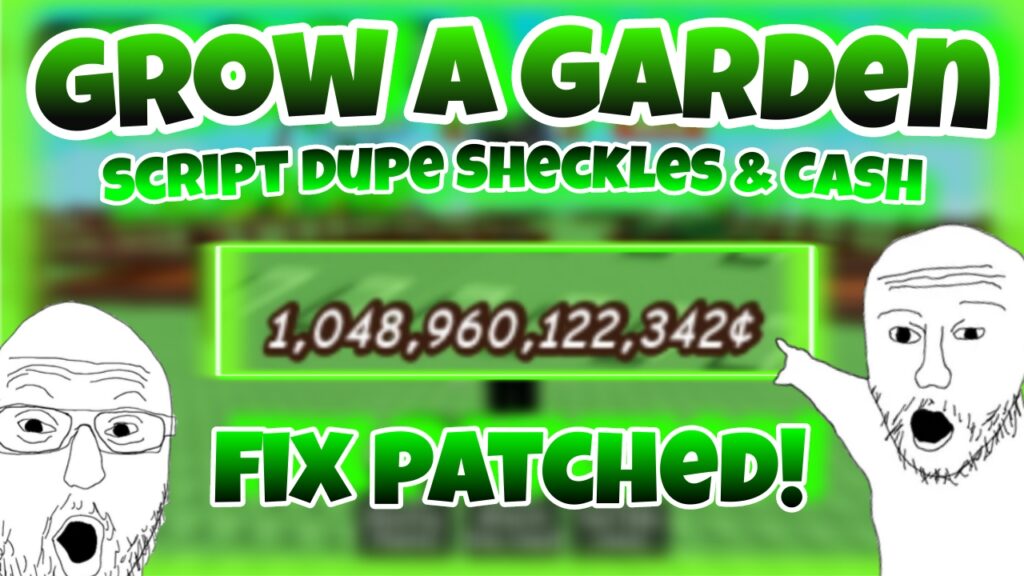 [INF CASH]Roblox grow a garden|best script dupe Sheckles & Cash|Join Old server|Fix patched|KEYLESS