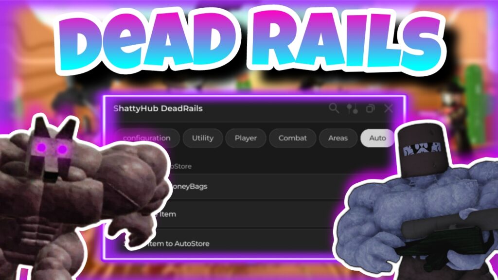 [OP]🚂Roblox Dead Rails🚂|Best script auto collect all item,k.ll aura,anti kick,bypass|shattyHub|*FREE