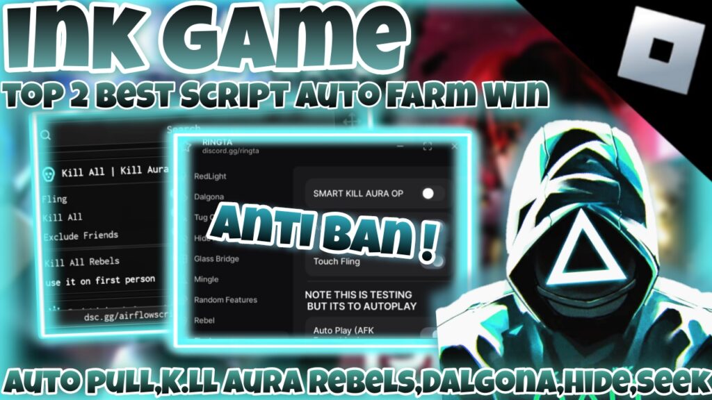 [OP!]Roblox INK GAME|best Script auto Farm Win|Auto pull,K.ll aura Rebels,dalgona,..|ANTI KICK|*FREE