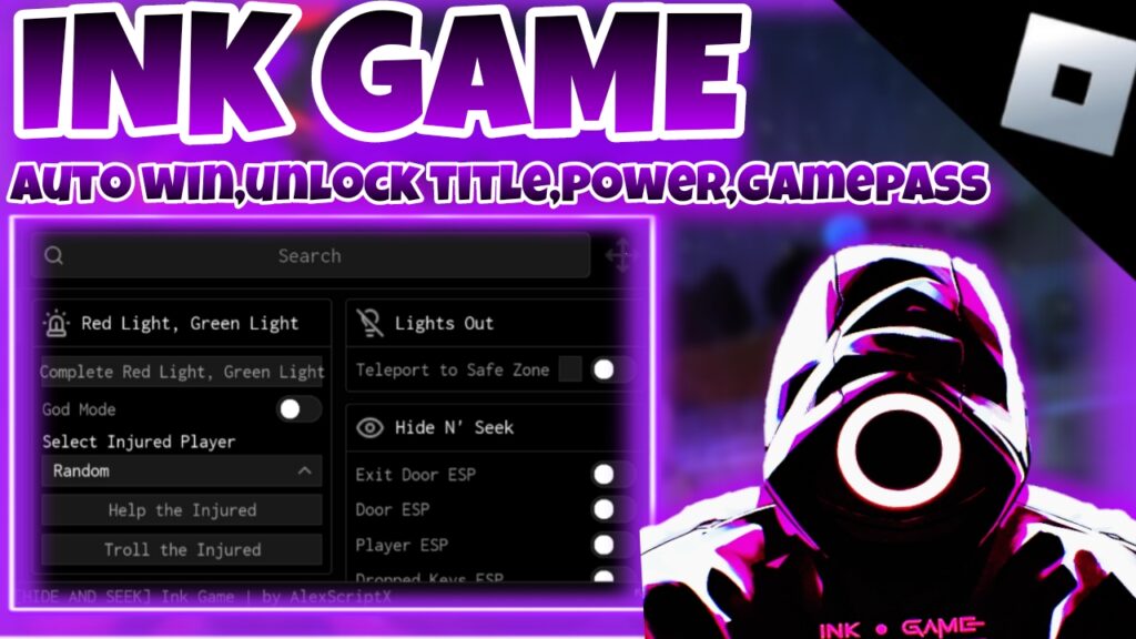 [OP]Roblox INK Game|best script auto win,unlock title,power,gamepass|AlexAcript||Anti Kick|*KEYLESS*
