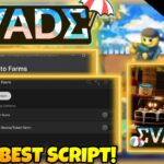 [🎂birthday🎂]Roblox Evade|Top 2 Best script Auto farm|Money,tickets,afk|draconic Hub|*FREE*