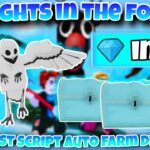 [🦉]Roblox 99 nights in the forest|Top 2 best script auto farm diamond|Farm stronghold|*FREE*