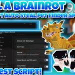 [OP]🪐Roblox Steal a brainrot🪐|Top 2 Best Script auto steal,pet Finder,speed|RingTa & Pulsar X|*FREE*