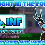 [KAITUN]Roblox 99 night in the forest|Top 3 best script auto farm diamond|Kaitun Fram|*FREE*