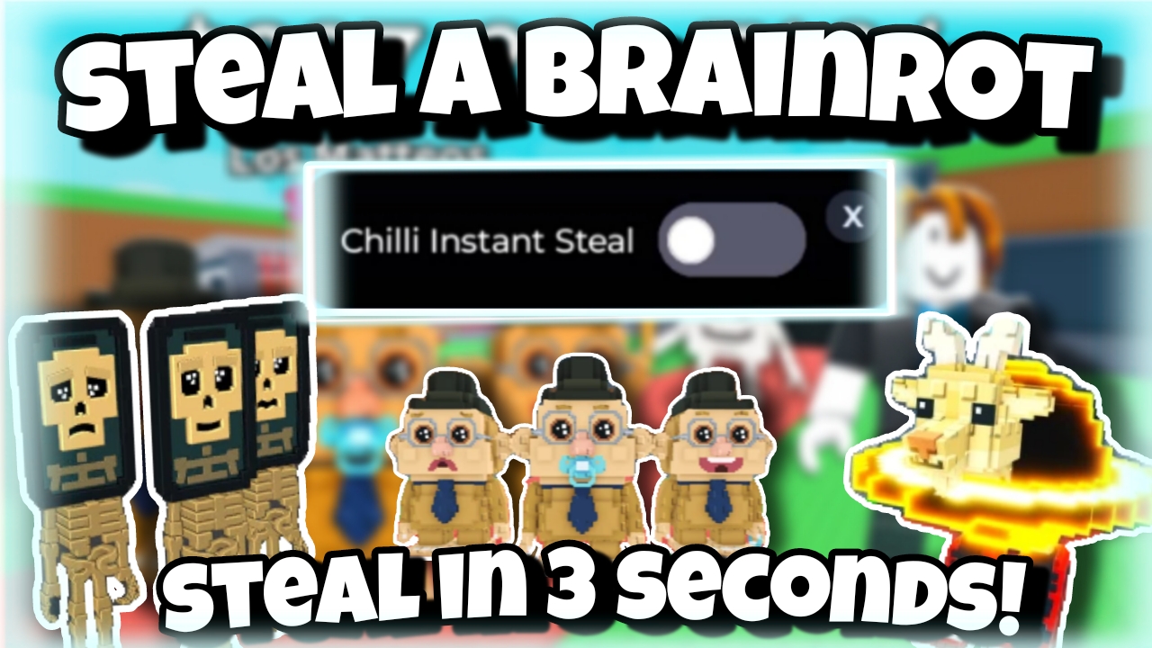 [OP!]🌌Roblox steal a brainrot🌌|Best script Instant Steal|steal in 3 seconds|Chilli|*KEYLESS*