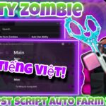 [UPDATE 2.5]🧟Roblox Hunty Zombie🧟|Top 2 best script auto farm zombie|Menu Tiếng Việt|*FREE*