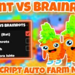 [OP]✨Roblox script plant vs brainrots✨|best script auto farm|collect attack,fast attack|*NO KEY*