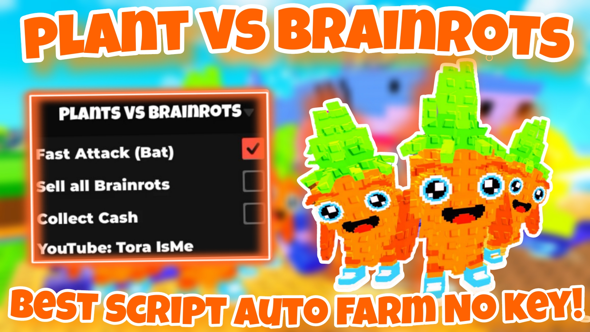 [OP]✨Roblox script plant vs brainrots✨|best script auto farm|collect attack,fast attack|*NO KEY*
