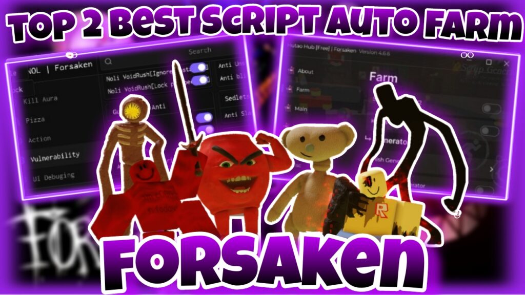 [OP]⚔️Roblox Forsaken⚔️|top 2 best script auto farm generator|Hutao & NOL|*KEYLESS*