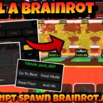 [OP]🎃Roblox script steal a brainrot🎃|Anti Hit,spawn brainrot,no key|*FREE*