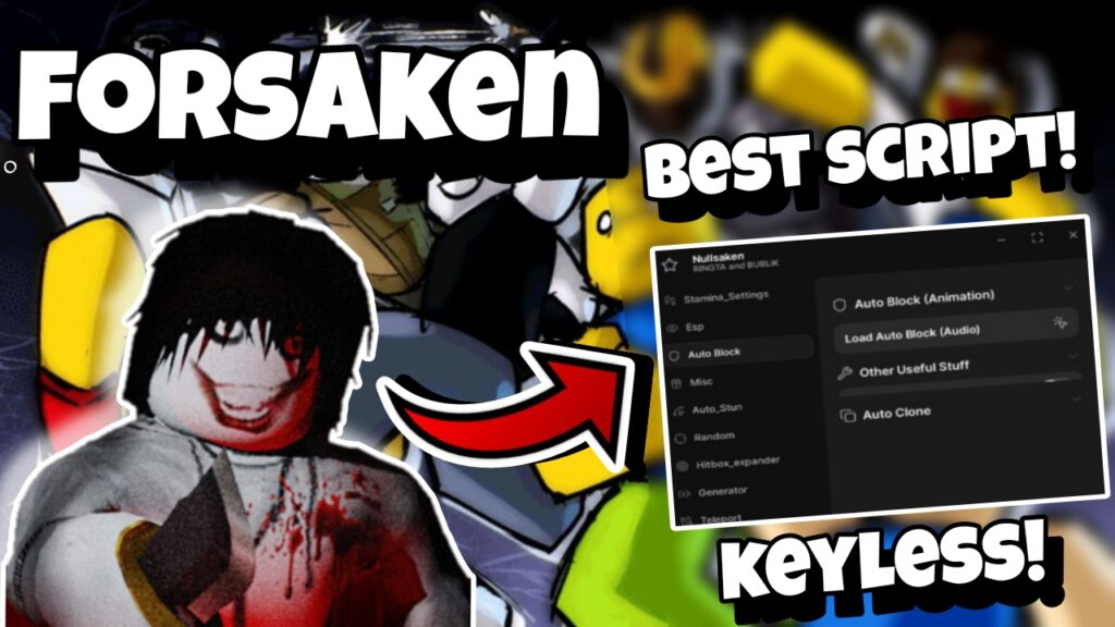 [OP]🔥Roblox Forsaken🔥|Best script auto fix generator,speed,aim,hitbox|Ringta|*FREE/KEYLESS*